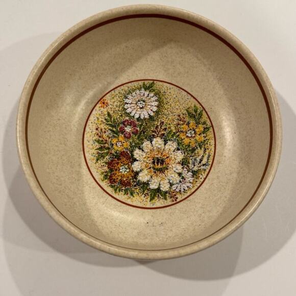 Vintage Temper-Ware By Lenox 6” Replacement Soup Bowl Magic Garden - Picture 2 of 5